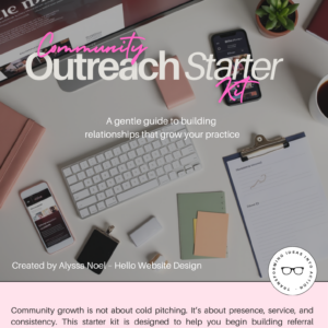 Community Outreach Starter Kit